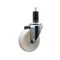 Service Caster 4'' SS Nylon Wheel Swivel 1-1/4'' Expanding Stem Caster SCC-SSEX20S414-NYS-114 - alternate 1